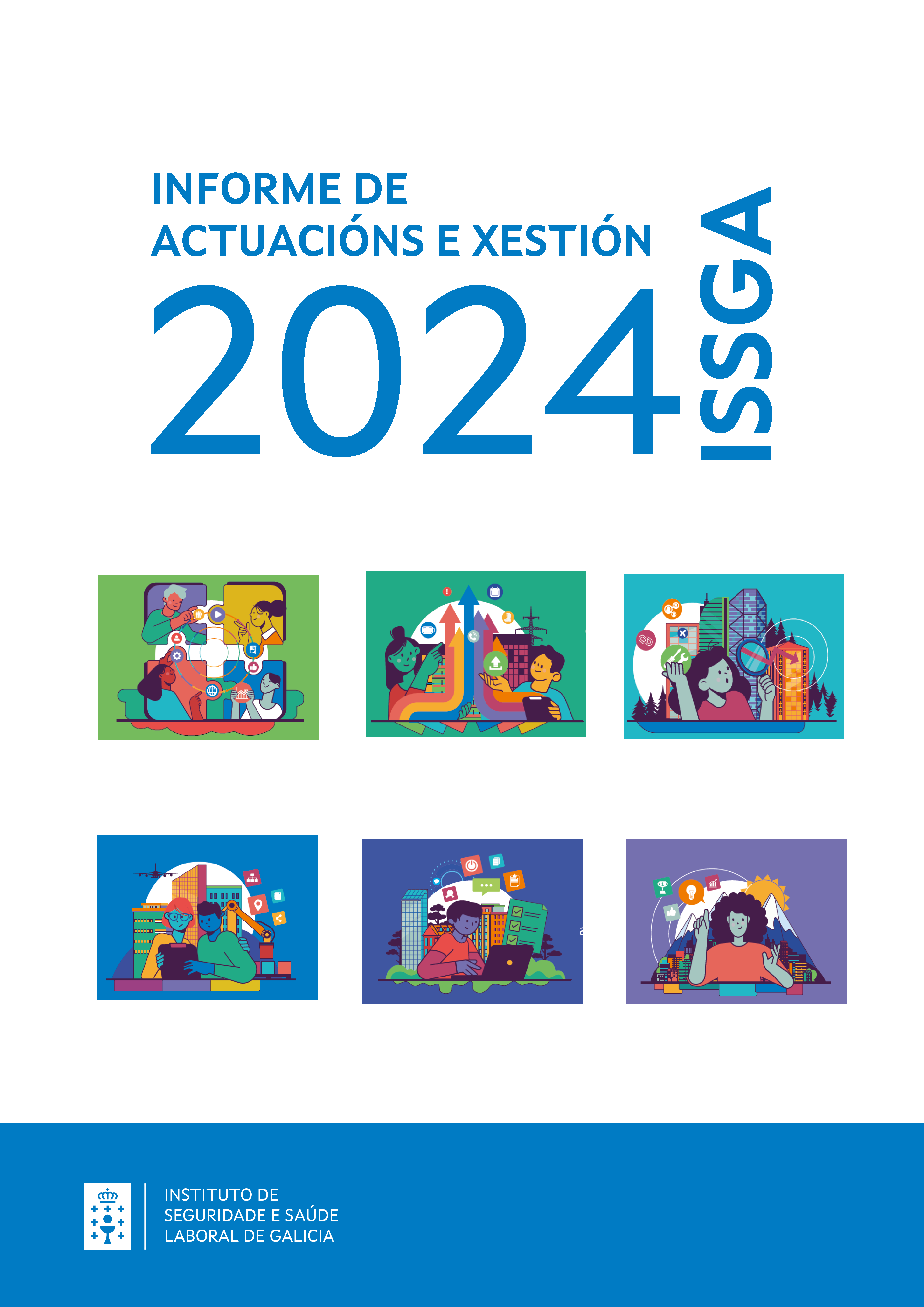 Portada informe acutacións e xestións 2024