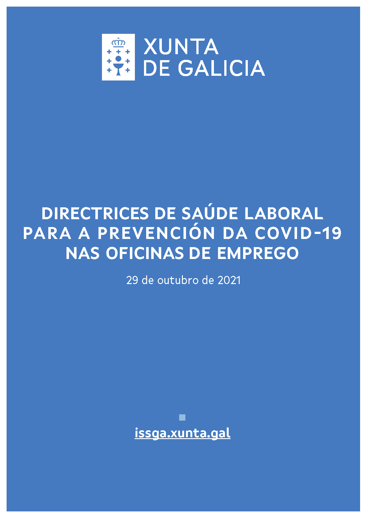 Prevención e saúde laboral ante o coronavirus nas OFICINAS DE EMPREGO
