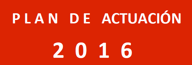 Plan de actuación 2016