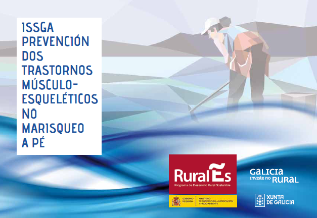 Tríptico: Prevención dos trastornos músculo-esqueléticos no marisqueo a pé