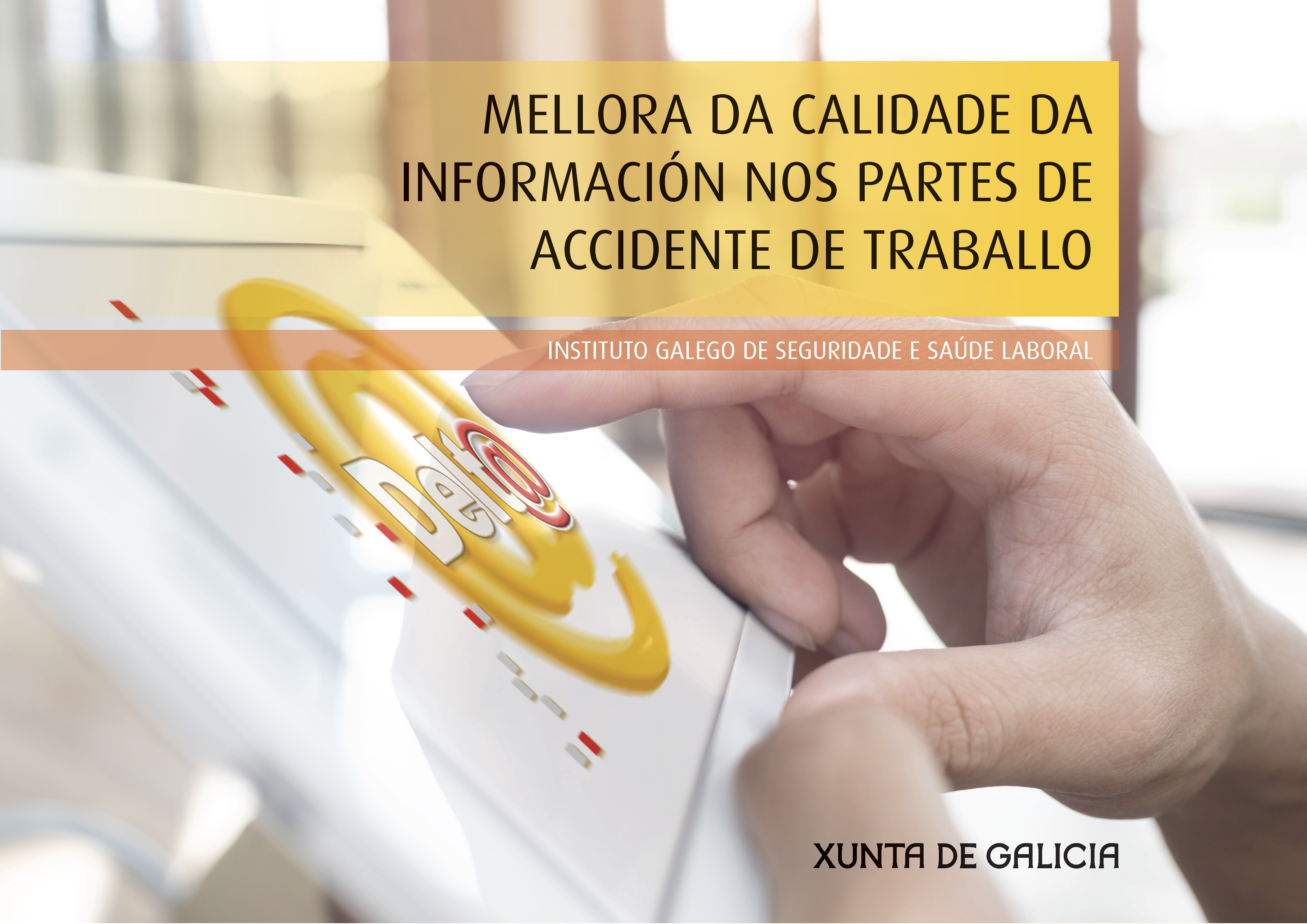 Mellora da calidade da información nos partes de accidentes de traballo_Tríptico
