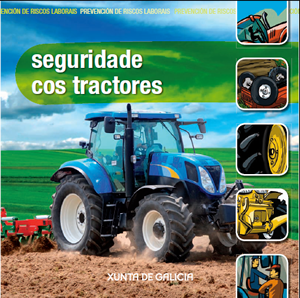 Tríptico. Seguridade cos tractores