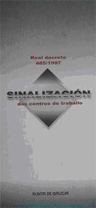 Tríptico. Sinalización dos centros de traballo