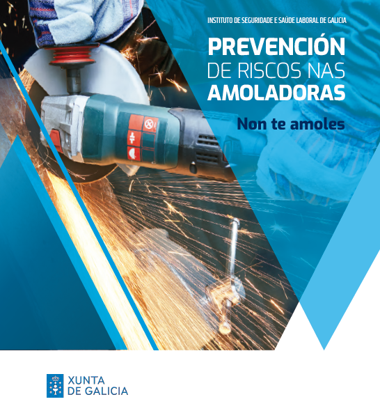 Prevención de riscos nas amoladoras_Non te amoles_Tríptico