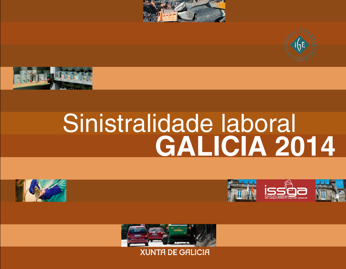 A sinistralidade laboral en Galicia no ano 2014