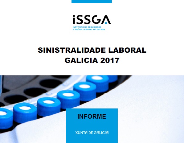 A sinistralidade laboral en Galicia no ano 2017
