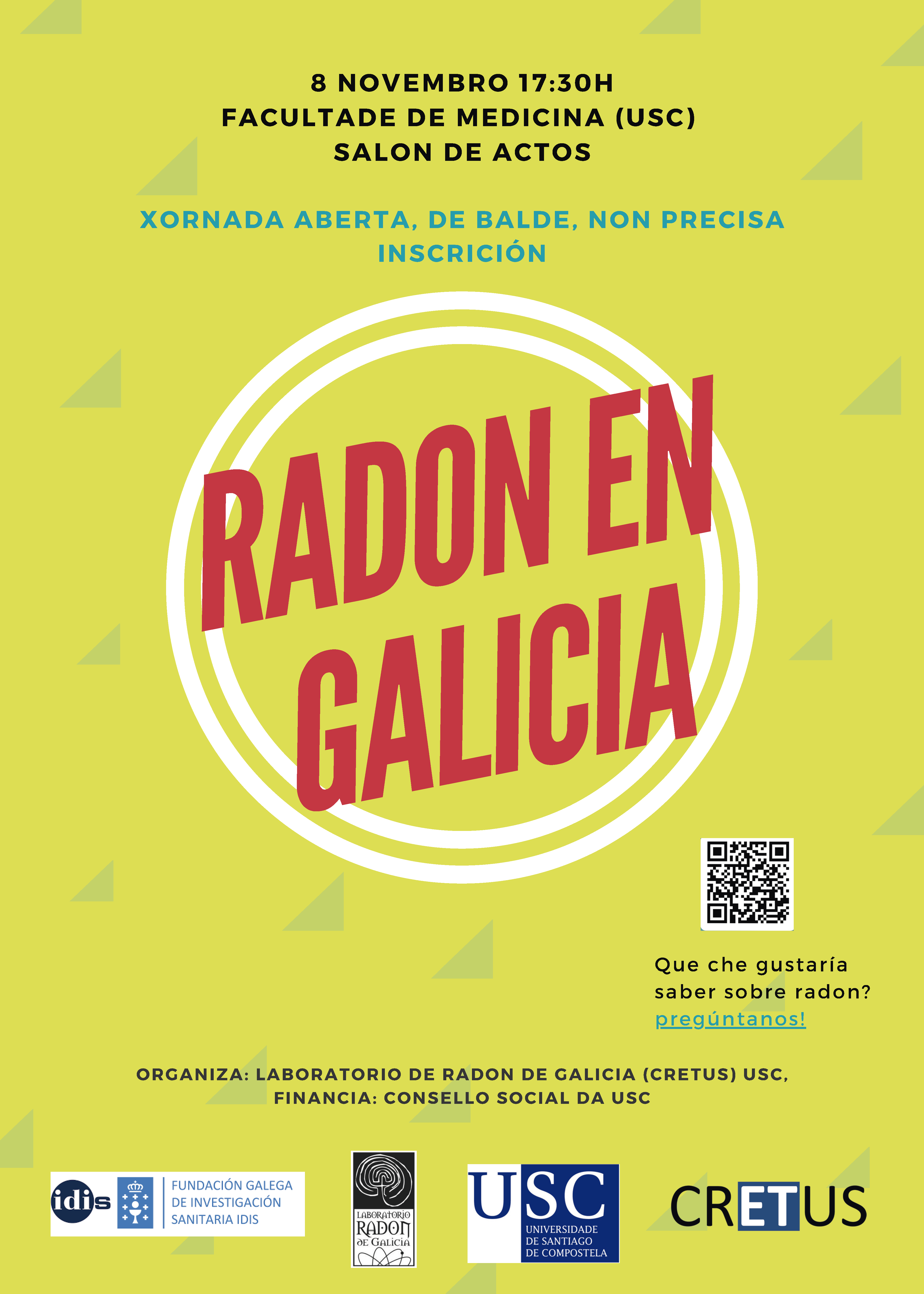 Xornada radon en Galicia