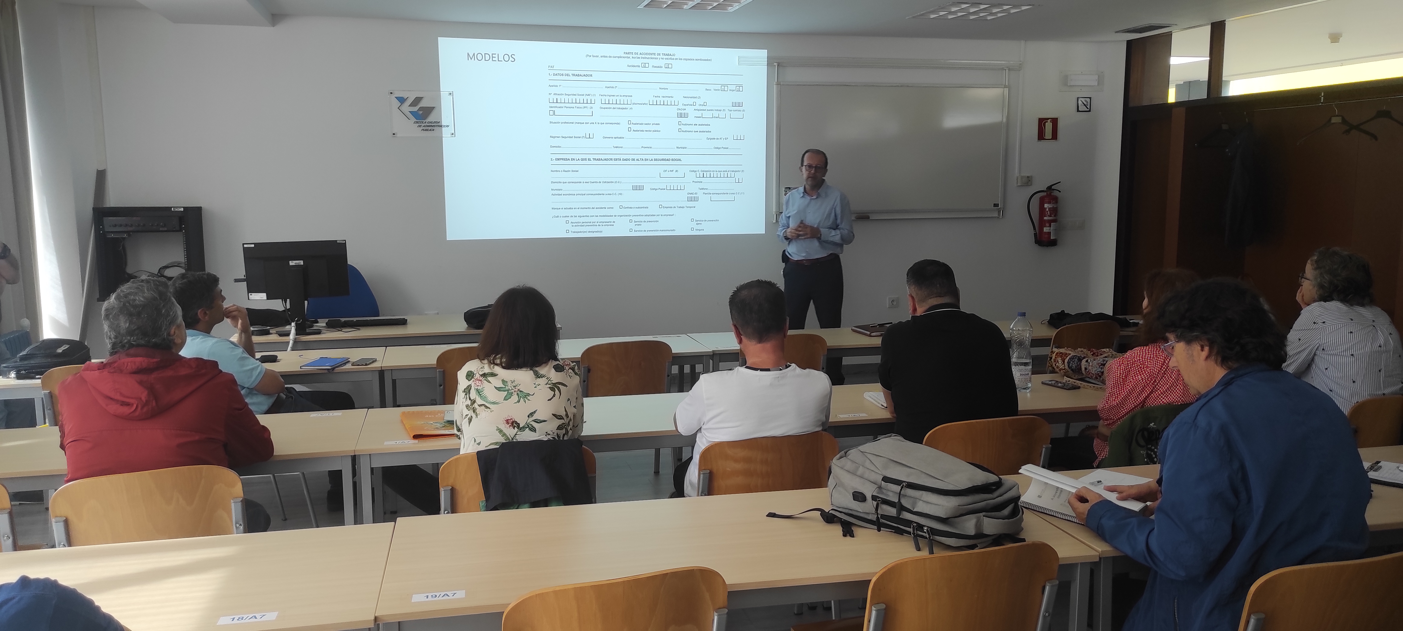 O ISSGA imparte un curso de investigación de accidentes