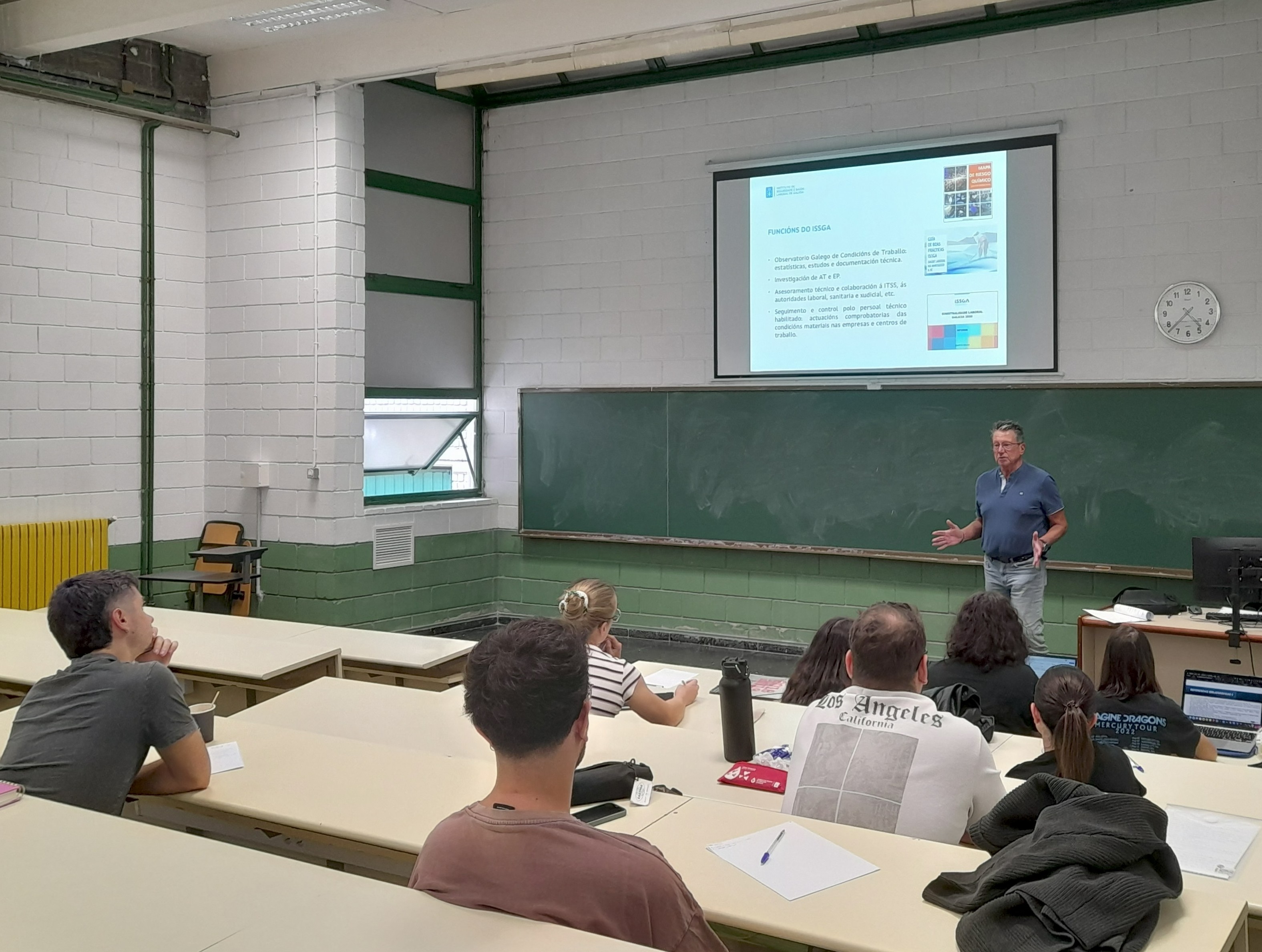 Imaxe da xornada PRL na Universidade