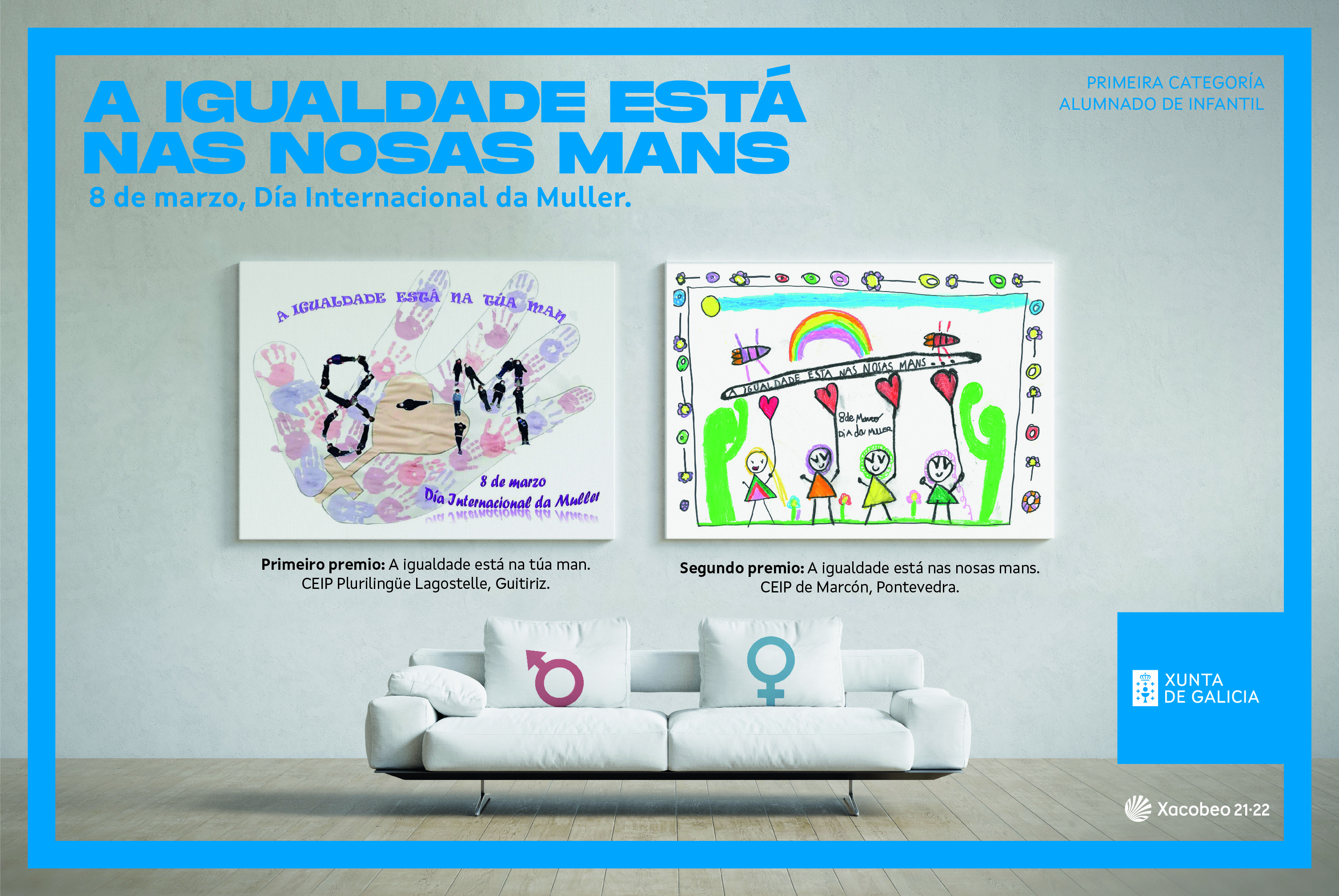 Declaración institucional da Xunta polo 8-M: Día Internacional da Muller