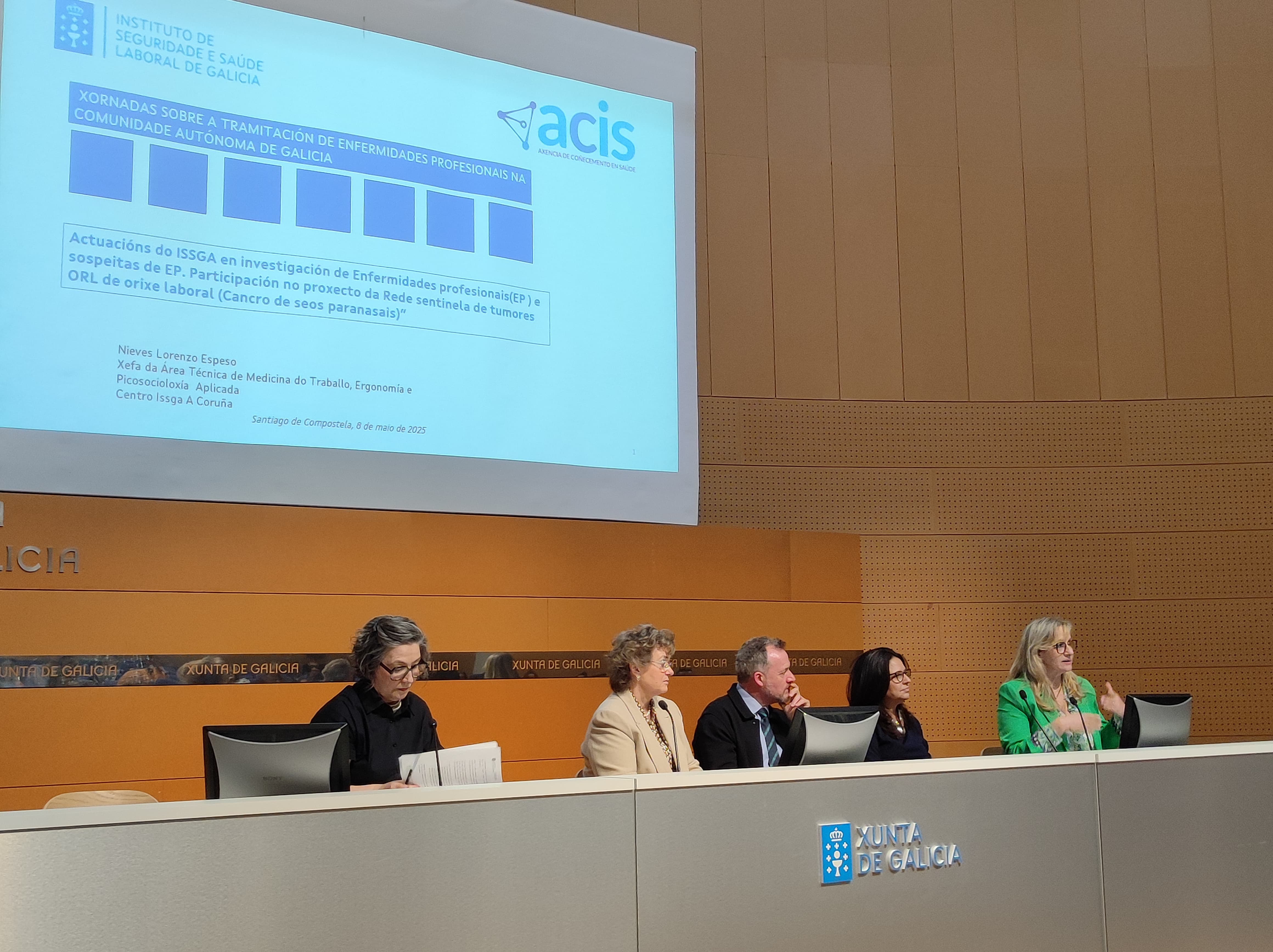 imaxe xornada enfermidades profesionais 