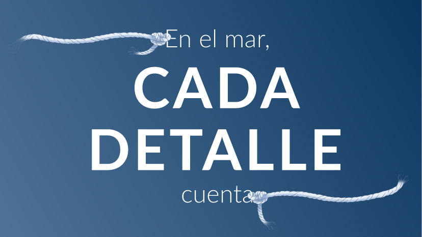 imaxe campaña "no mar cada detalle  conta"
