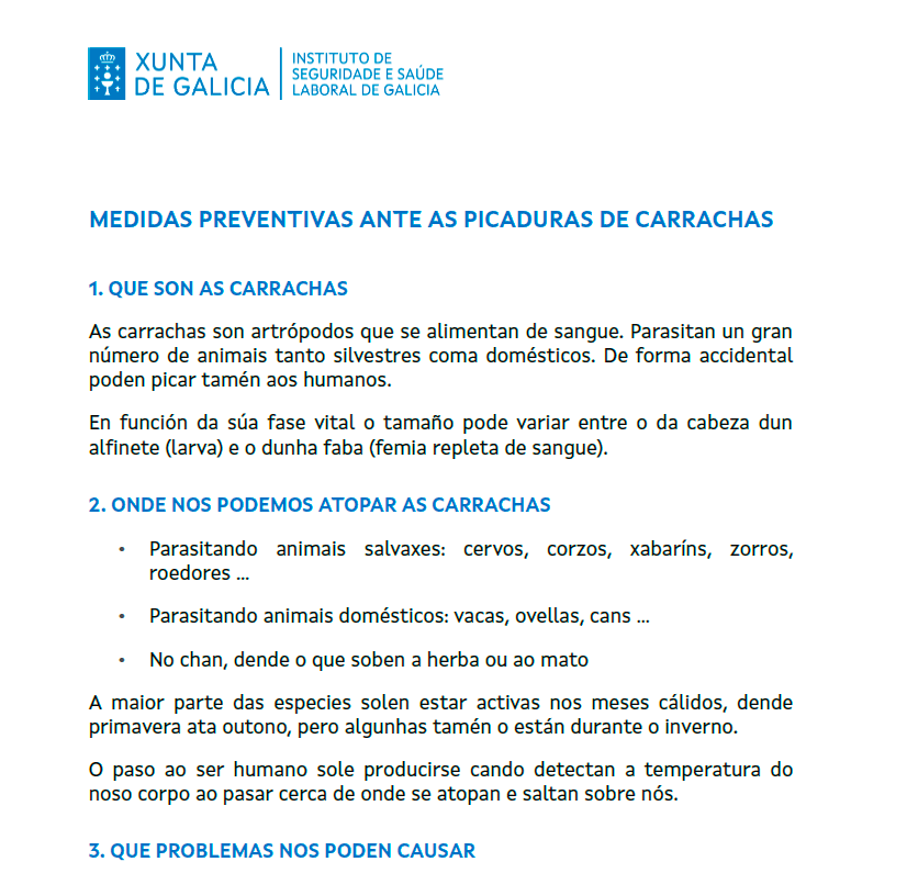 Imagen  campaña garrapatas