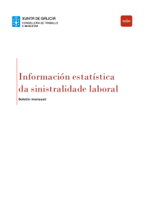 La siniestralidad laboral se redujo en Galicia en un 18,35% en el mes de junio
