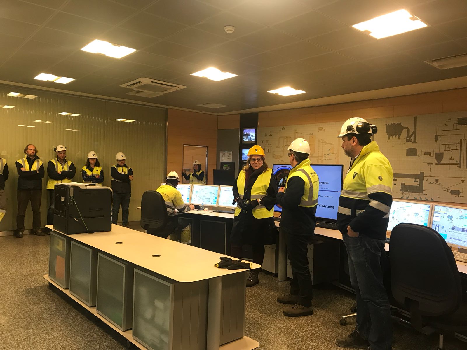 Visitamos a empresa Votorantim Cimentos en Lugo