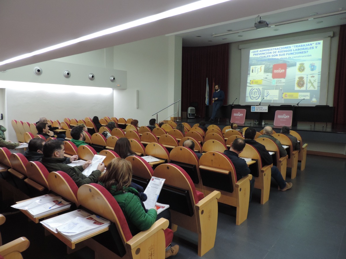 Comenzamos en los centros Issga de A Coruña y Pontevedra dos cursos básicos de prevención de riesgos laborales