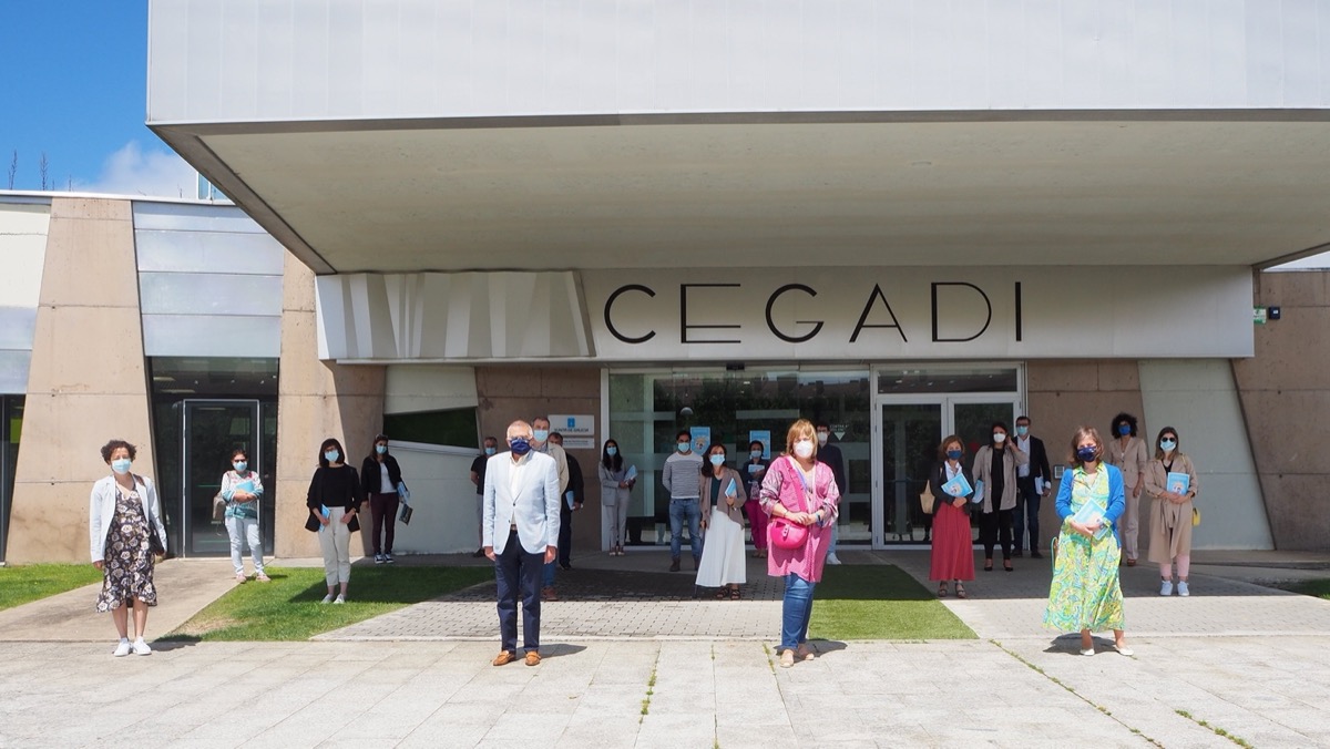 Entrada ao edificio de CEGADI