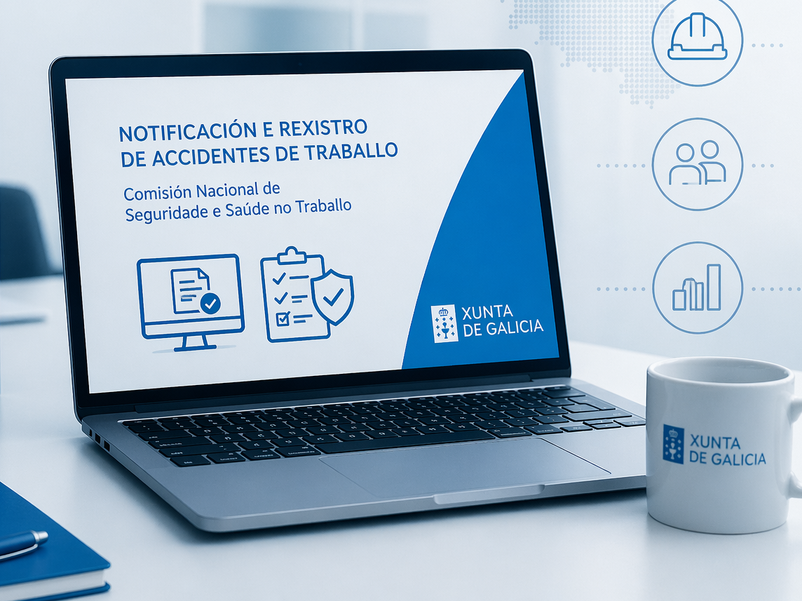 imaxe grupo de notificación de accidentes de traballo
