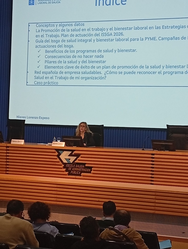 Nieves no curso superior