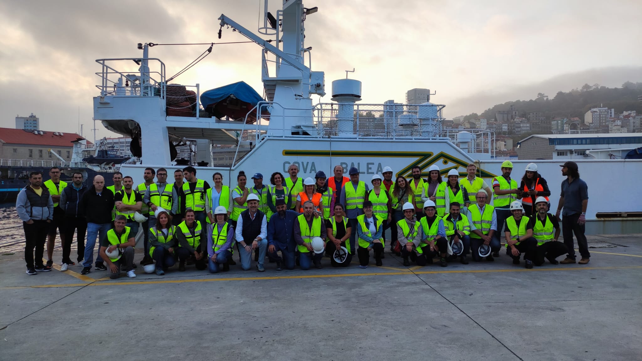 Rematou o curso de PRL na actividade pesqueira en colaboración co INSST