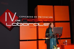 Asistencia ao "IV Congreso de prevención de riscos laborais de Castela e León"