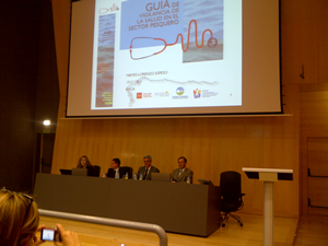 El Issga participa en la presentación en Bilbao de una guía para la vigilancia de la salud en el sector pesquero