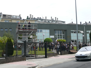 O ISSGA asesora a empresa e traballadores de Lugo sobre prevención de riscos laborais en espazos confinados