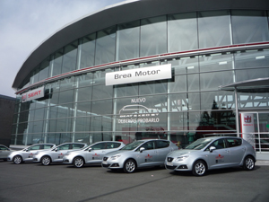 Recepción de 5 vehículos para o ISSGA