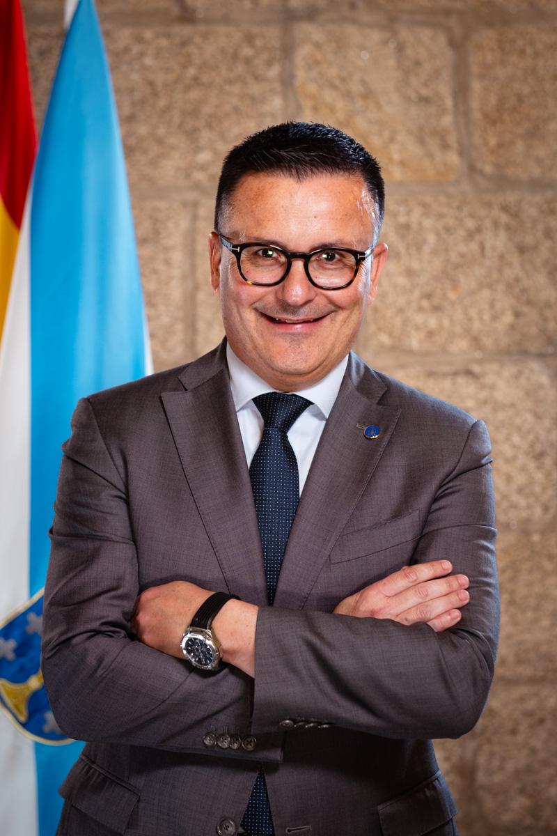 José González Váquez, presidente do ISSGA